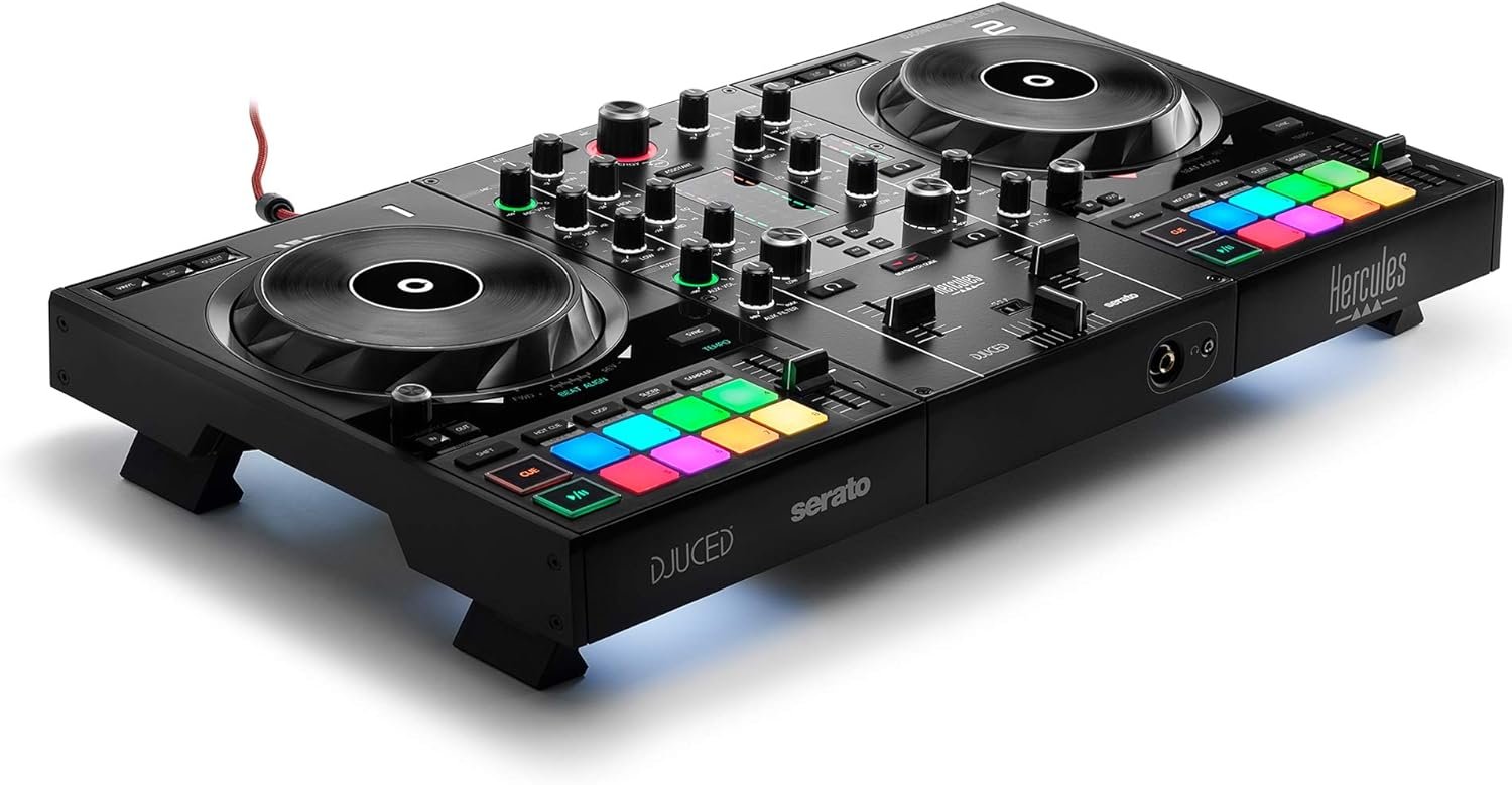 🎧 Hercules DJControl Inpulse 500: La mejor opción para DJs principiantes e intermedios